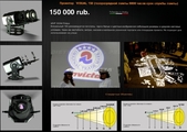 гобо проектор visual 150w proietta